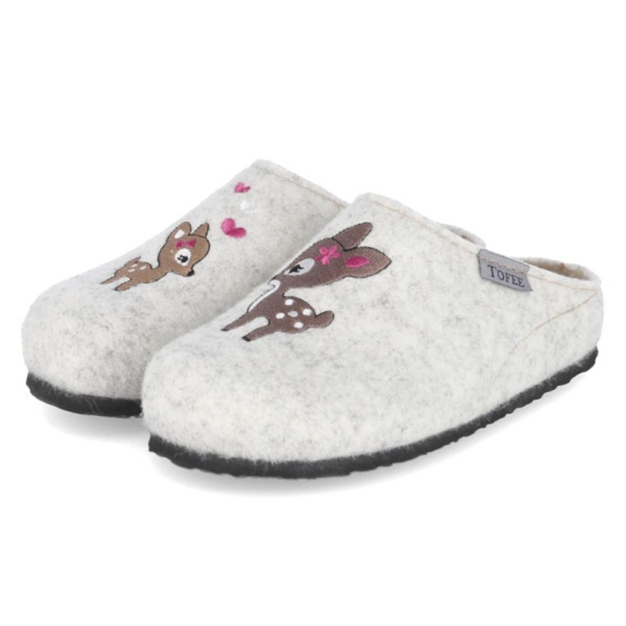 Kinder Tofee Hausschuhe | Tofee Pantoffeln Fawns In Love