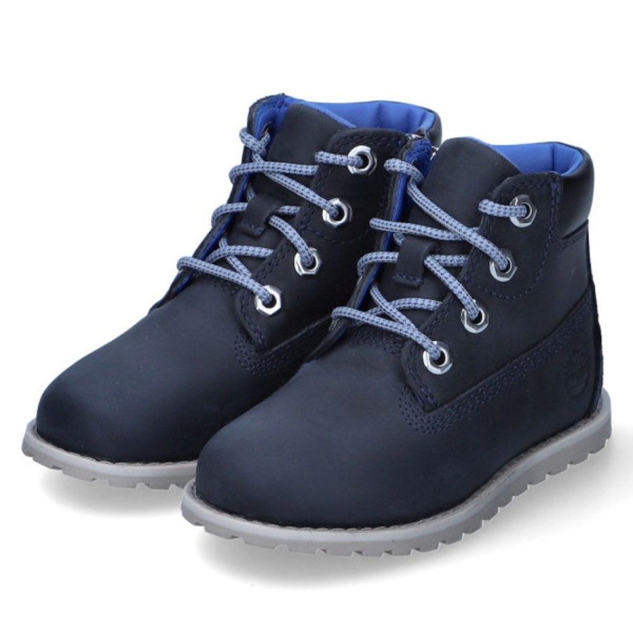 Kinder Timberland Stiefel & Stiefeletten | Timberland Schnurstiefeletten Pokey Pine