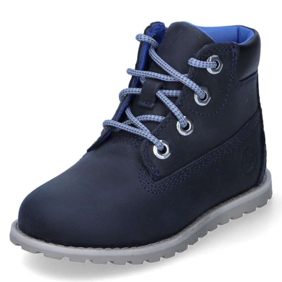 Kinder Timberland Stiefel & Stiefeletten | Timberland Schnurstiefeletten Pokey Pine