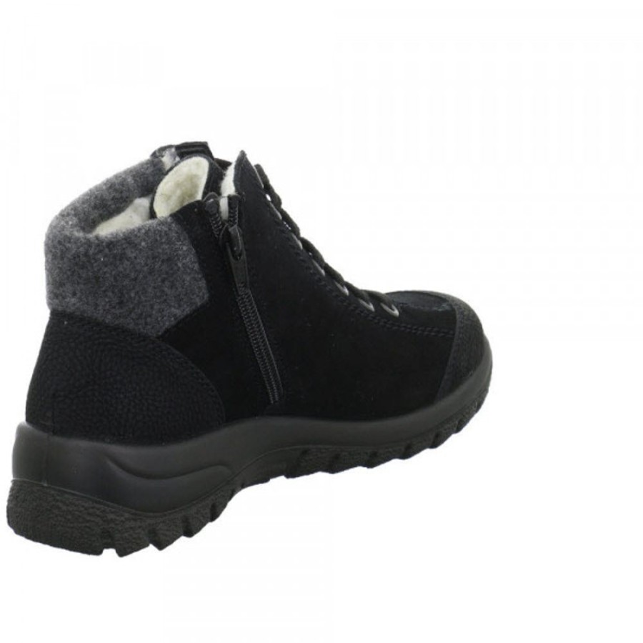 Damen Rieker Stiefel | Rieker Boots Schwarz