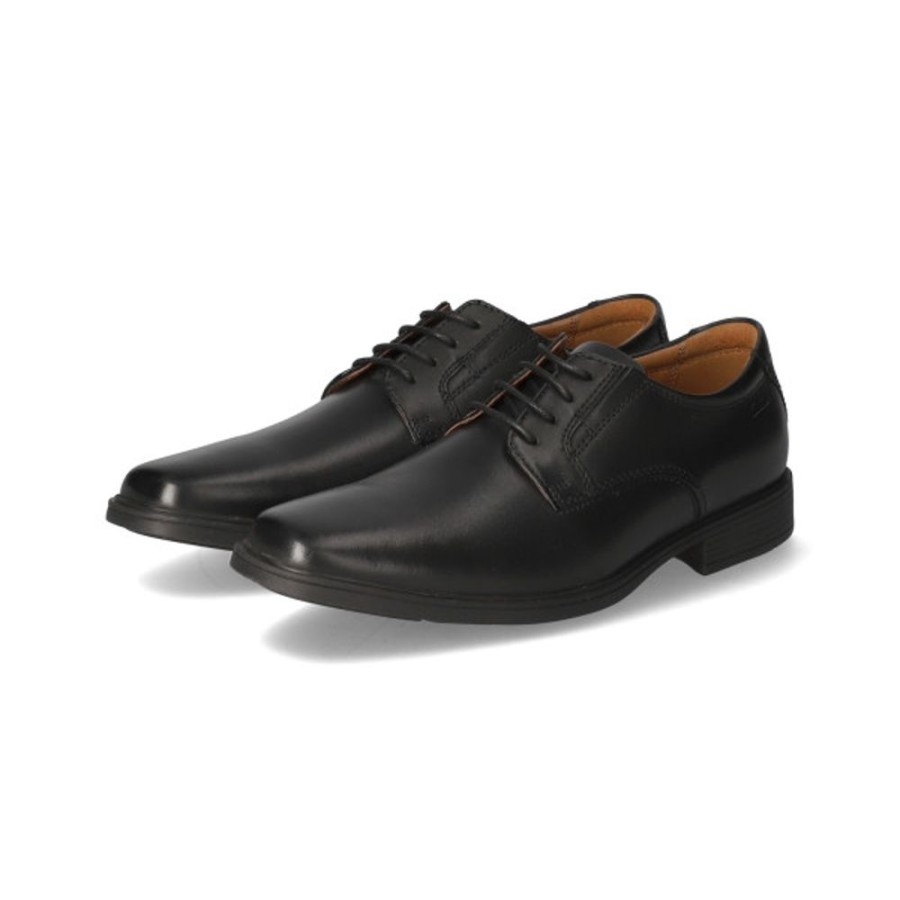 Herren Clarks Halbschuhe | Clarks Business Halbschuhe Tilden Plain