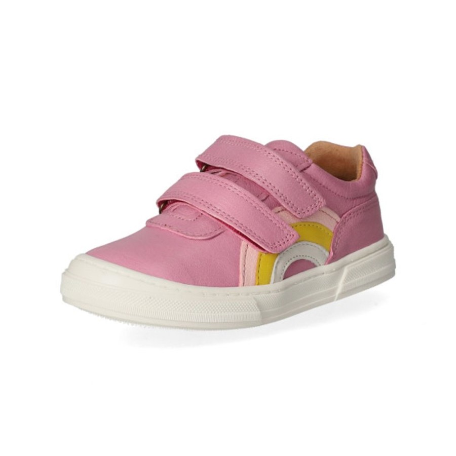 Kinder bisgaard Halbschuhe | Bisgaard Klettschuhe Rainbow