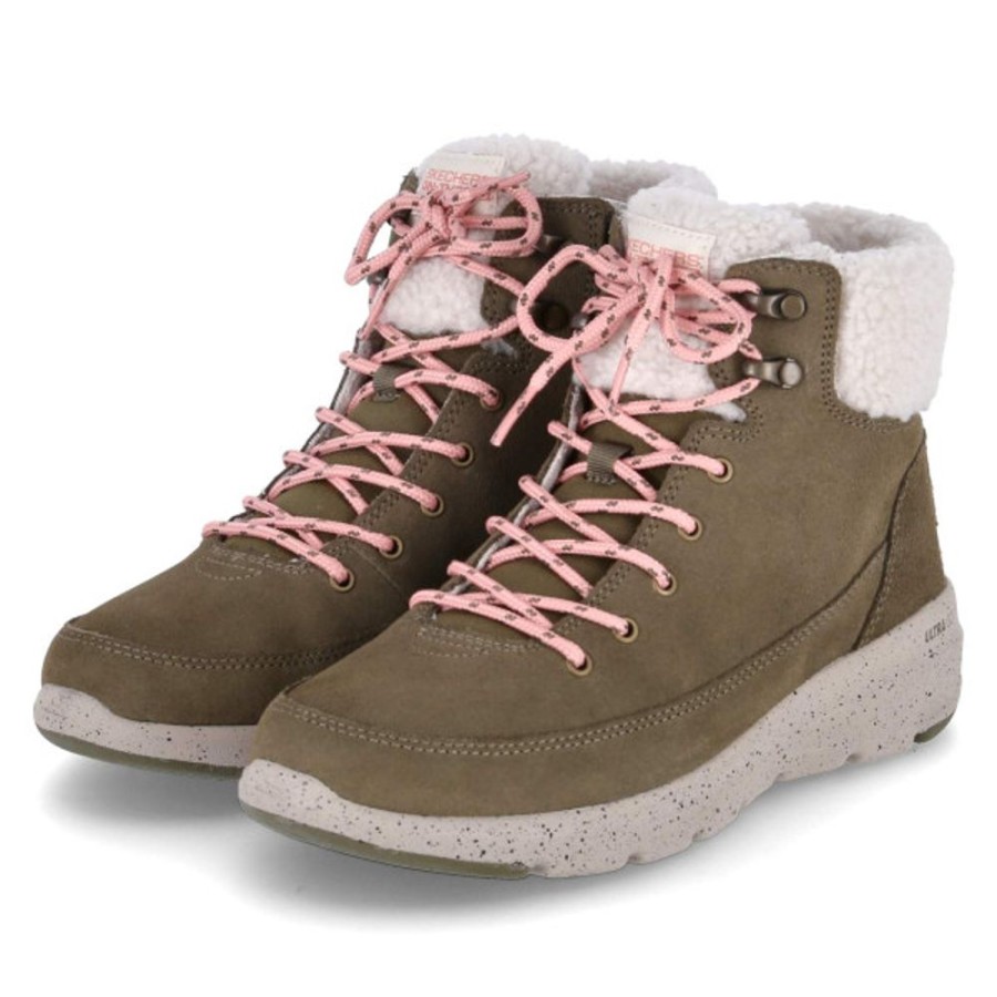 Damen Skechers Outdoorschuhe | Skechers Schnurboots Woodsy