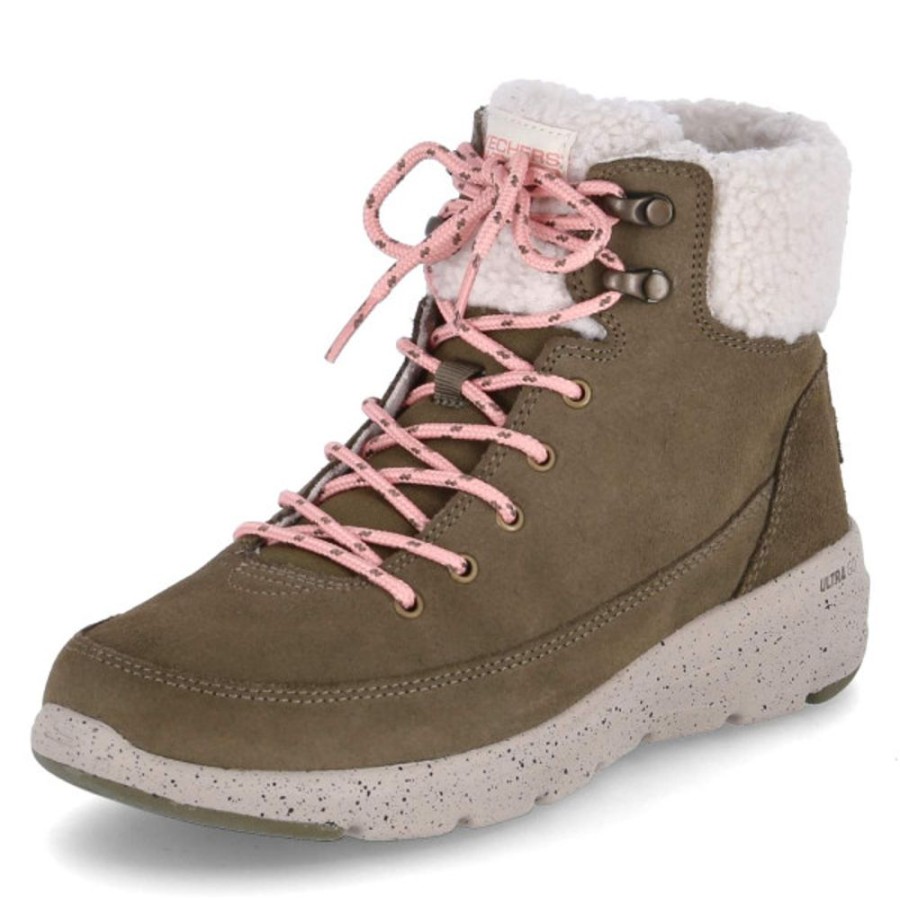 Damen Skechers Outdoorschuhe | Skechers Schnurboots Woodsy