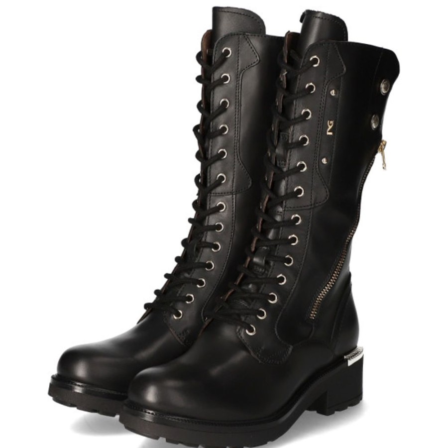 Damen Nero Giardini Stiefel | Nero Giardini Schnurstiefel