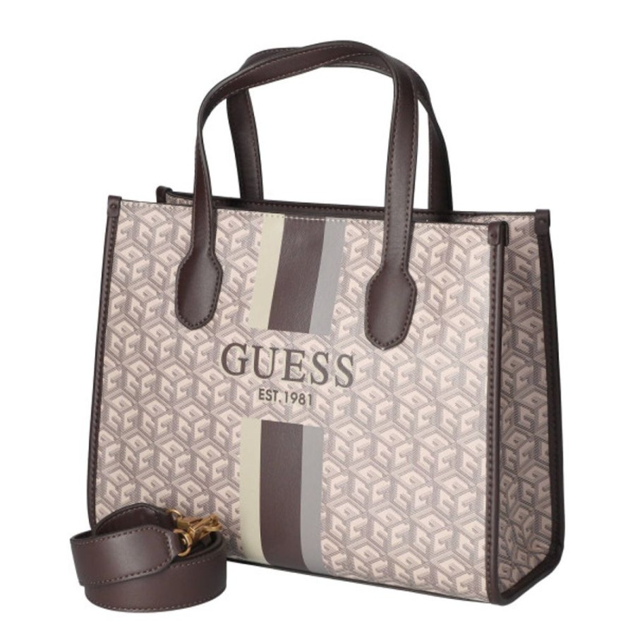 Damen Guess Schulter- & Umhangetaschen | Guess Handtasche Silvana