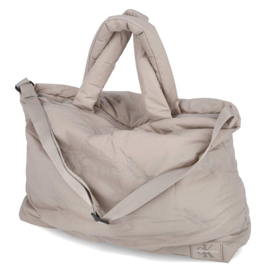 Damen Calvin Klein Jeans Schulter- & Umhangetaschen | Calvin Klein Jeans Tote Bag Puffy Aop Xl