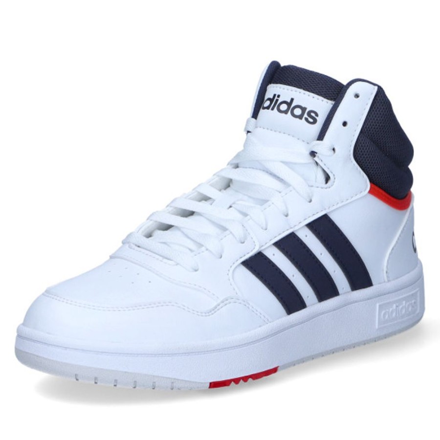 Herren Adidas Sportschuhe | Adidas Basketballschuhe Hoops 3.0 Mid