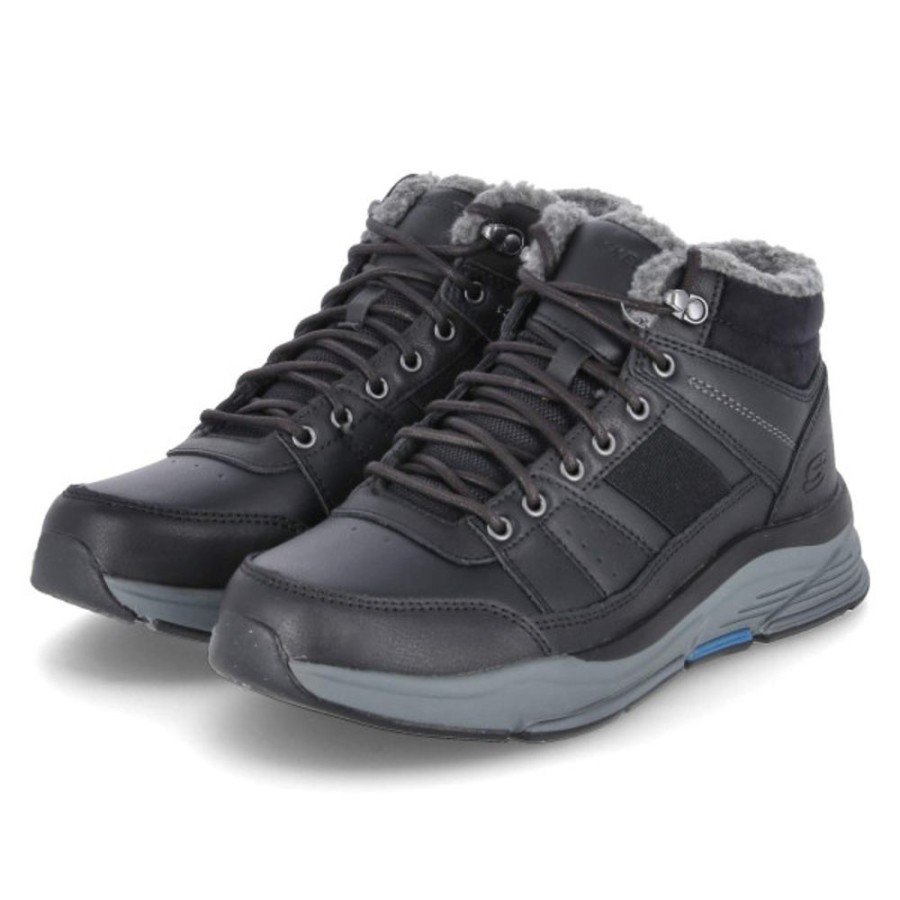 Herren Skechers Stiefel & Boots | Skechers Schnurboots Voren