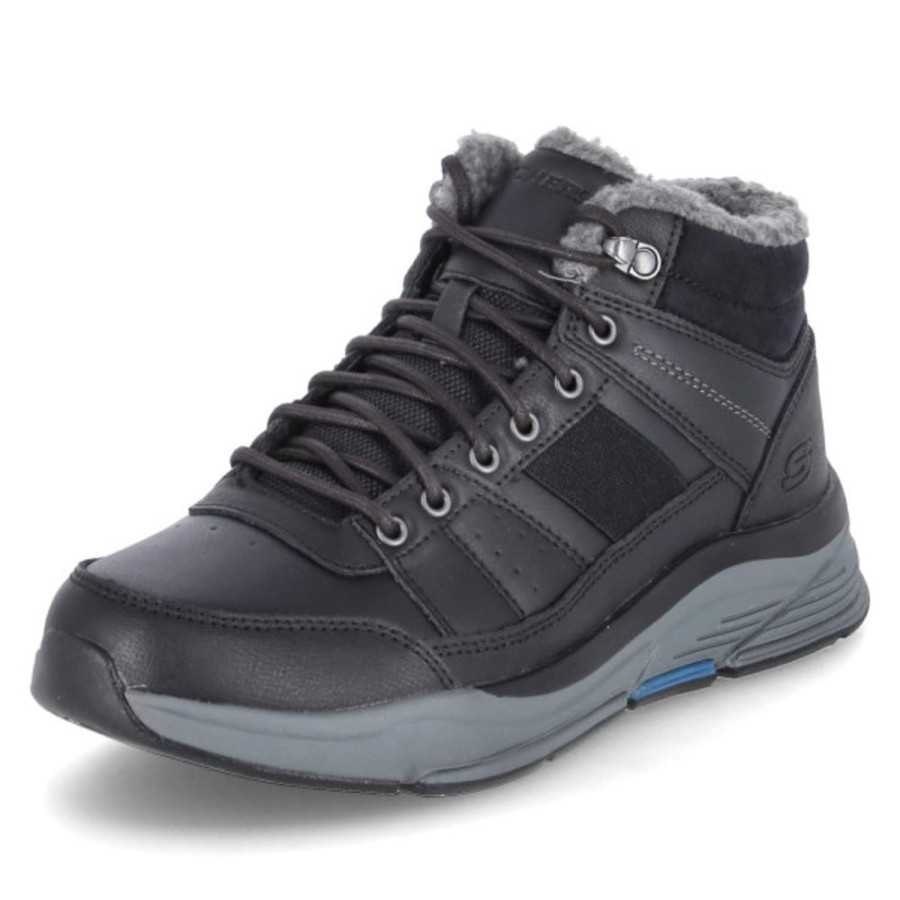 Herren Skechers Stiefel & Boots | Skechers Schnurboots Voren