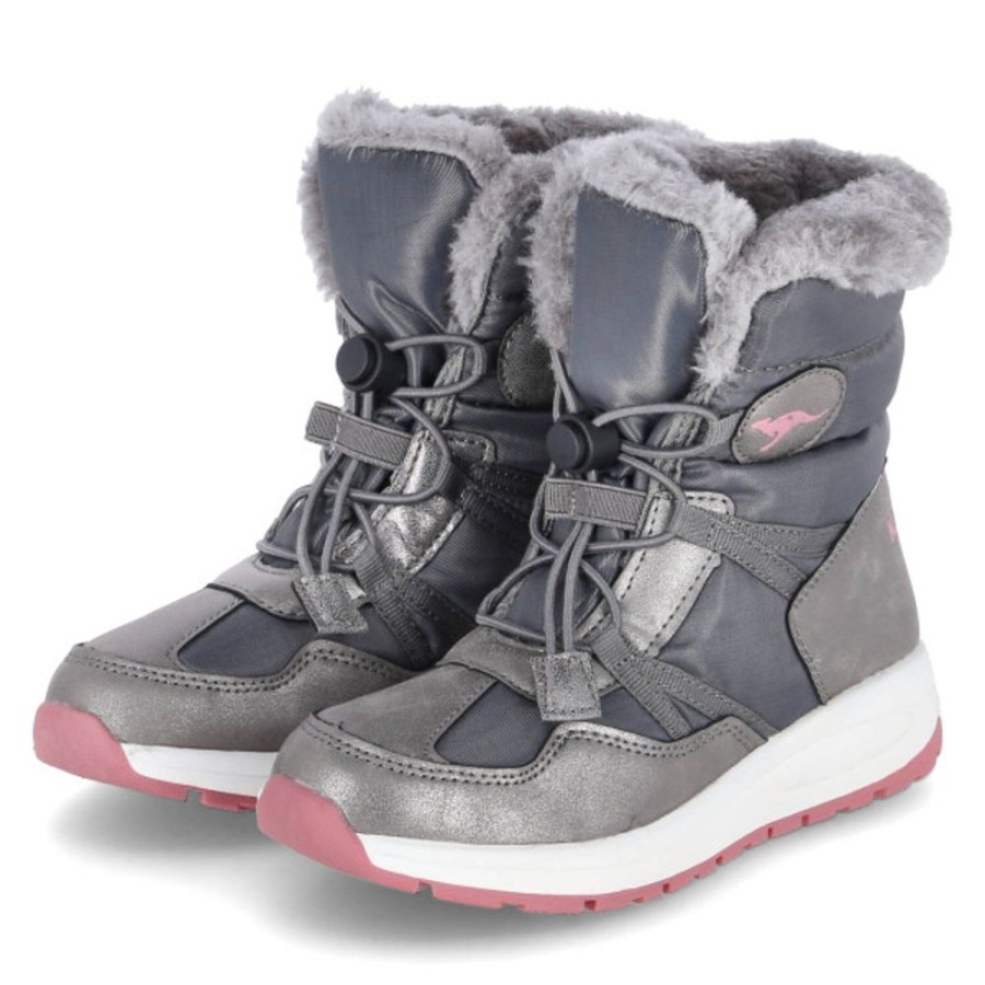 Kinder Kangaroos Outdoorschuhe | Kangaroos Winterstiefeletten Ski Rtx