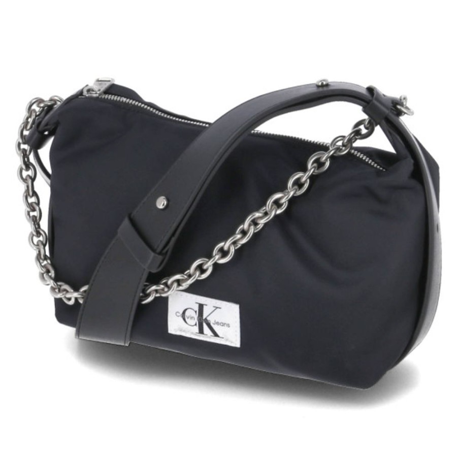 Damen Calvin Klein Jeans Schulter- & Umhangetaschen | Calvin Klein Jeans Schultertasche 22 Nylon Chain