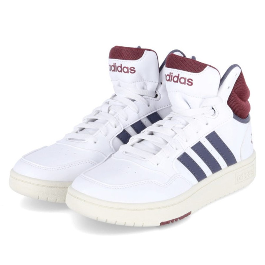 Herren Adidas Sportschuhe | Adidas High Sneaker Hoops 3:0 Mid