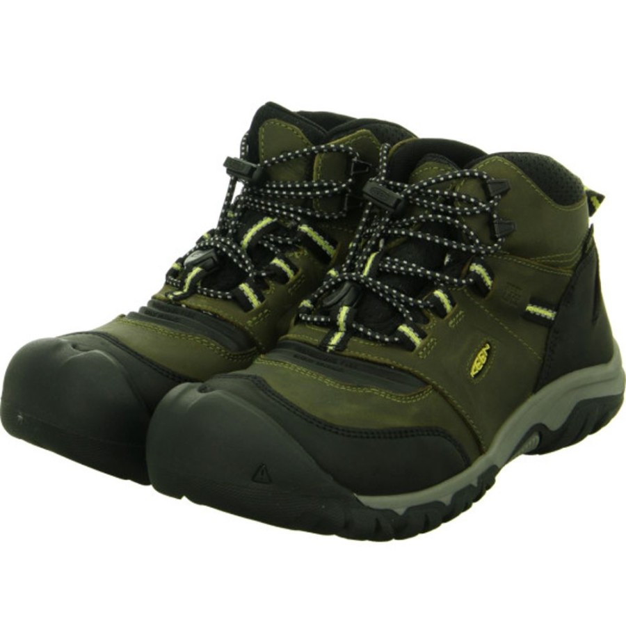 Kinder Keen Outdoorschuhe | Keen Trekkingboots Ridge Flex Mid Wp