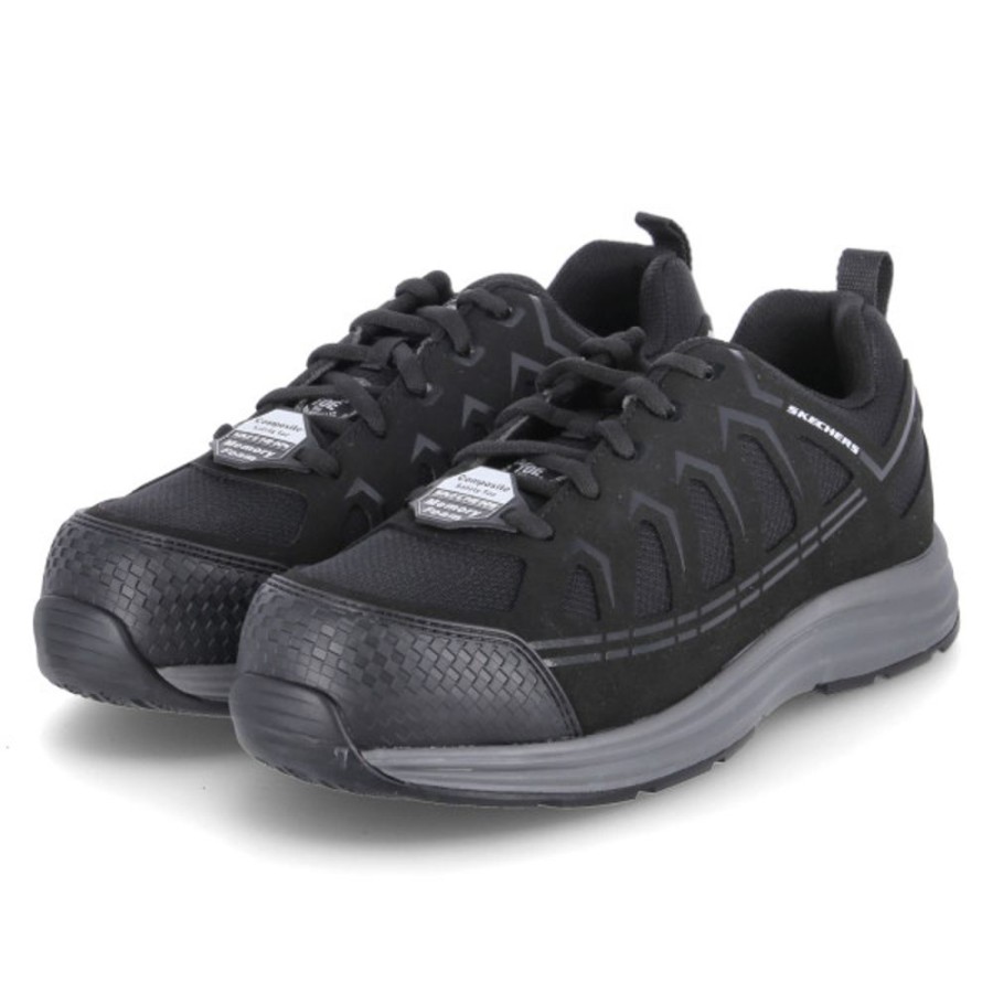 Herren Skechers Halbschuhe | Skechers Arbeitsschutzschuhe Malad Ii