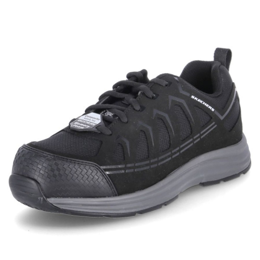 Herren Skechers Halbschuhe | Skechers Arbeitsschutzschuhe Malad Ii