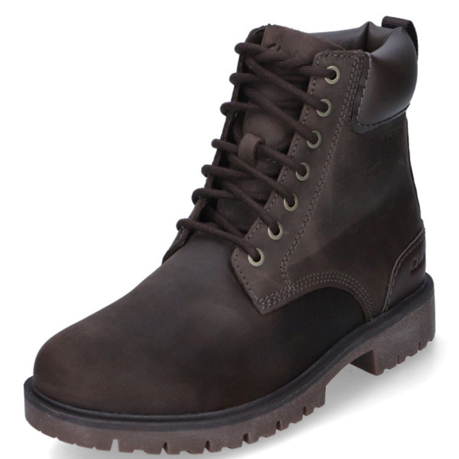 Herren Clarks Stiefel & Boots | Clarks Schnurboots Rossdale