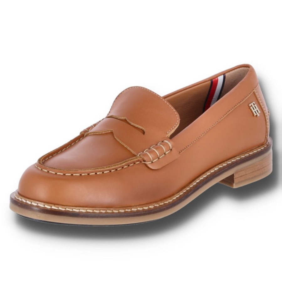 Damen Tommy Hilfiger Slipper | Tommy Hilfiger Th Preppy Flat Loafer