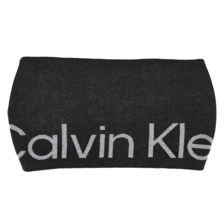 Damen Calvin Klein Tucher & Schals | Calvin Klein Schal Logo Reverso Tonal Scarf