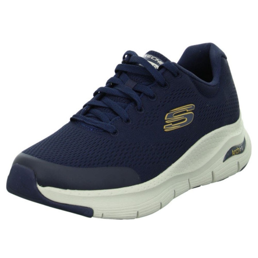 Herren Skechers Halbschuhe | Skechers Low Sneaker Arch Fit