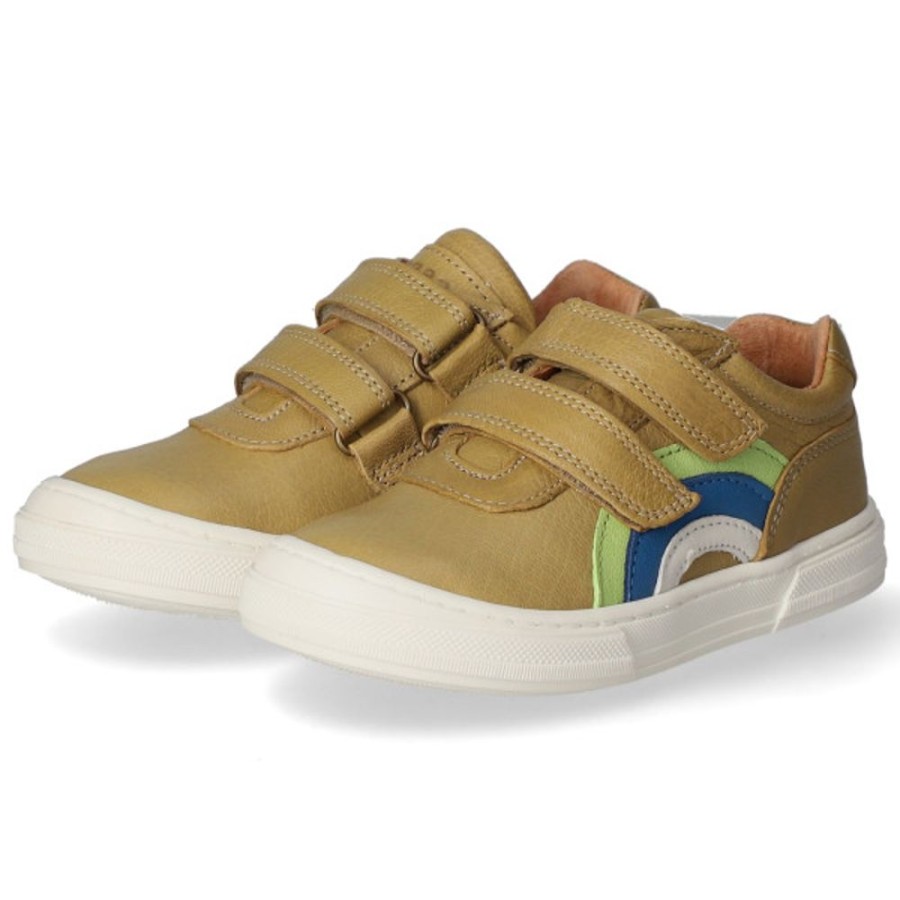 Kinder bisgaard Halbschuhe | Bisgaard Klettschuhe Rainbow