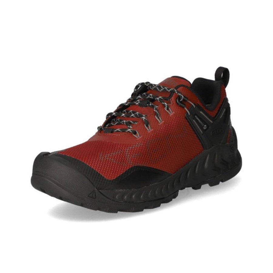 Herren Keen Halbschuhe | Keen Schnurschuhe Nxis Evo Wp