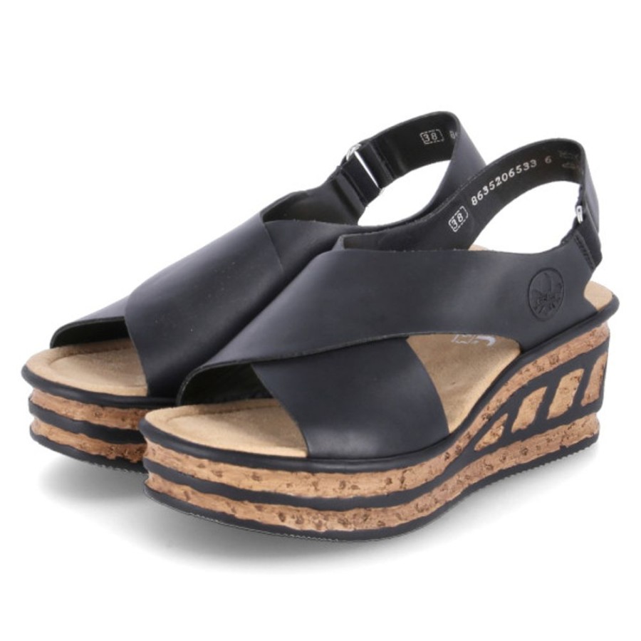 Damen Rieker Sandalen | Rieker Keilsandaletten