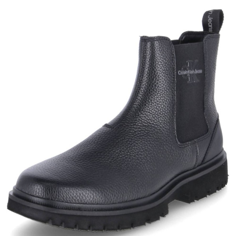 Herren Calvin Klein Jeans Stiefel & Boots | Calvin Klein Jeans Chelsea Boots Eva Mid Lth