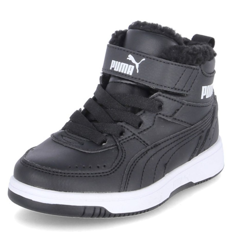 Kinder Puma Stiefel & Stiefeletten | Puma High Sneaker Rebound Joy Fur Jr