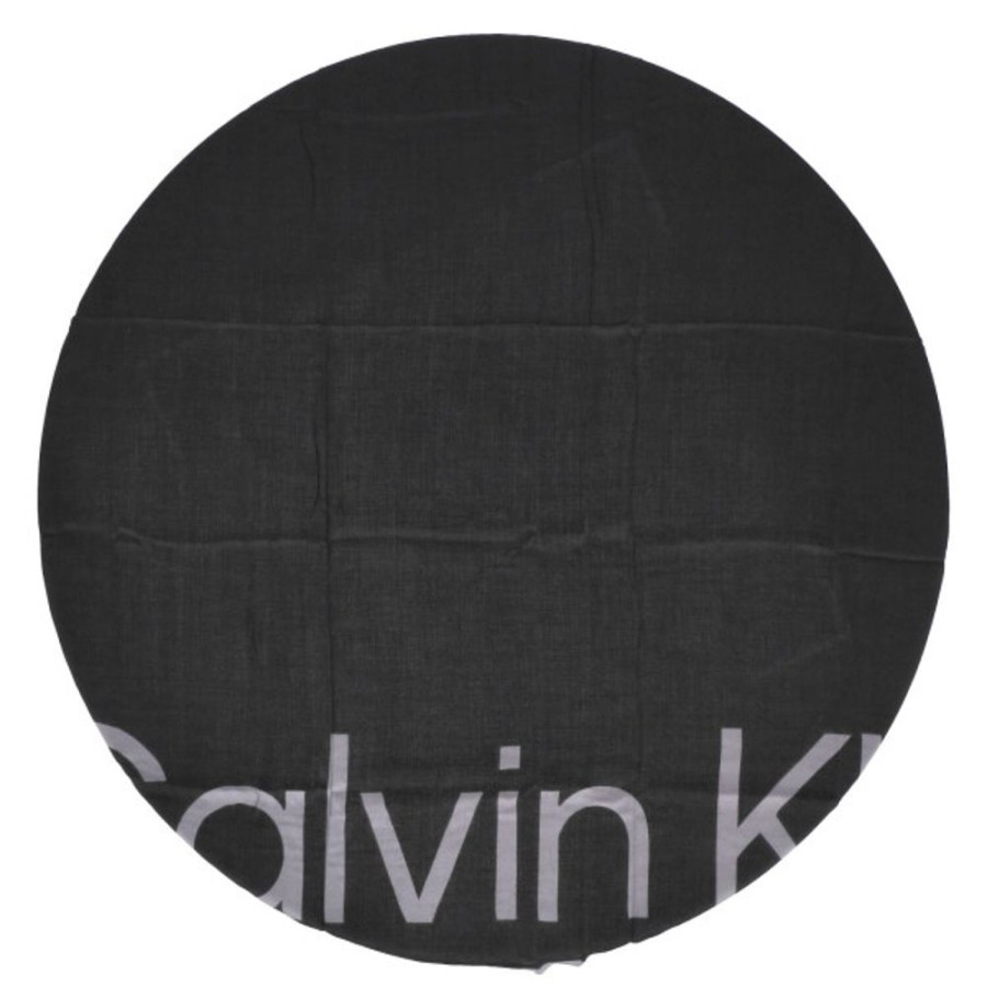 Damen Calvin Klein Tucher & Schals | Calvin Klein Tuch Aop Logo Jaquard Scarf