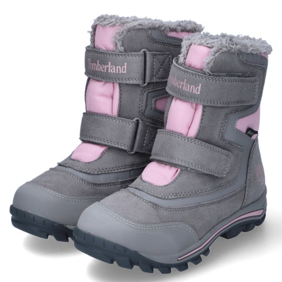 Kinder Timberland Stiefel & Stiefeletten | Timberland Winterstiefeletten Chillberg 2-Strap Gtx