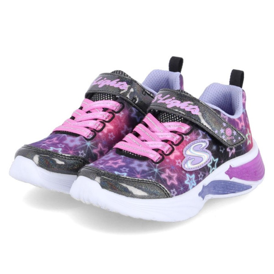 Kinder Skechers Halbschuhe | Skechers Low Sneaker Star Sparks