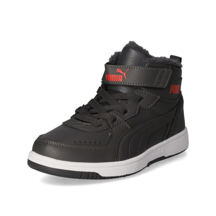 Kinder Puma Stiefel & Stiefeletten | Puma High Sneaker Rebound Joy Fur