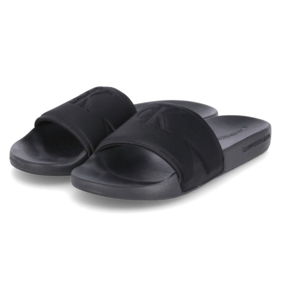 Herren Calvin Klein Clogs & Pantoletten | Calvin Klein Badelatschen