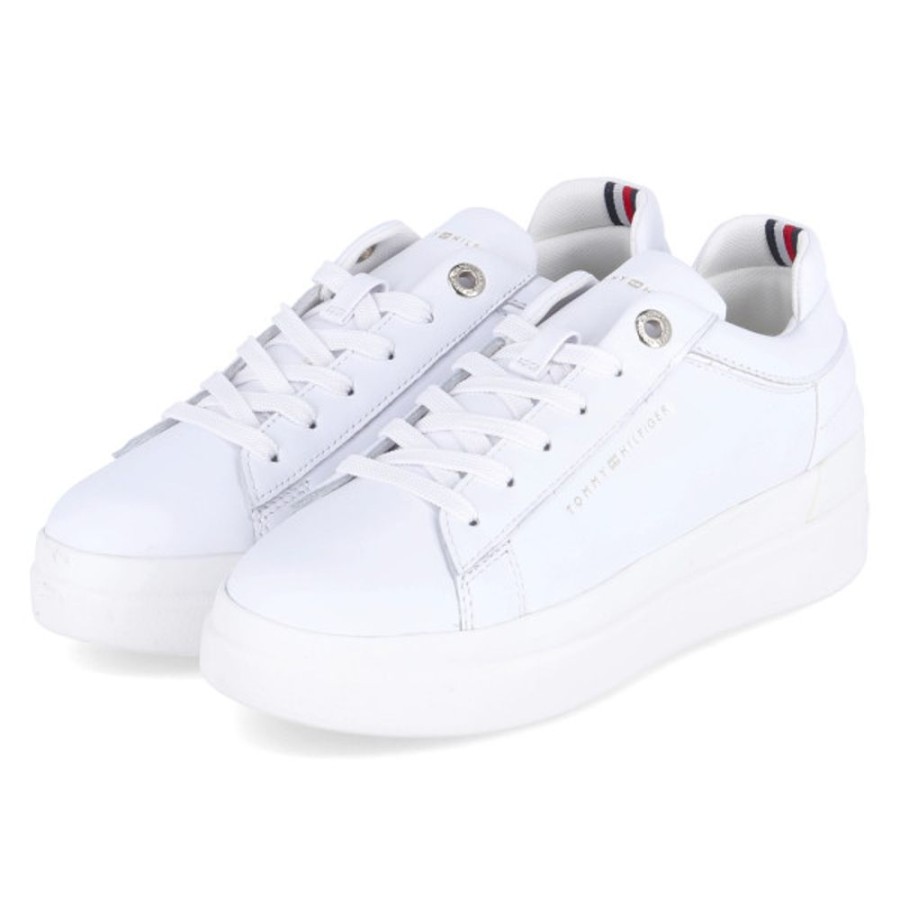 Damen Tommy Hilfiger Halbschuhe | Tommy Hilfiger Low Sneaker Feminine Elevated