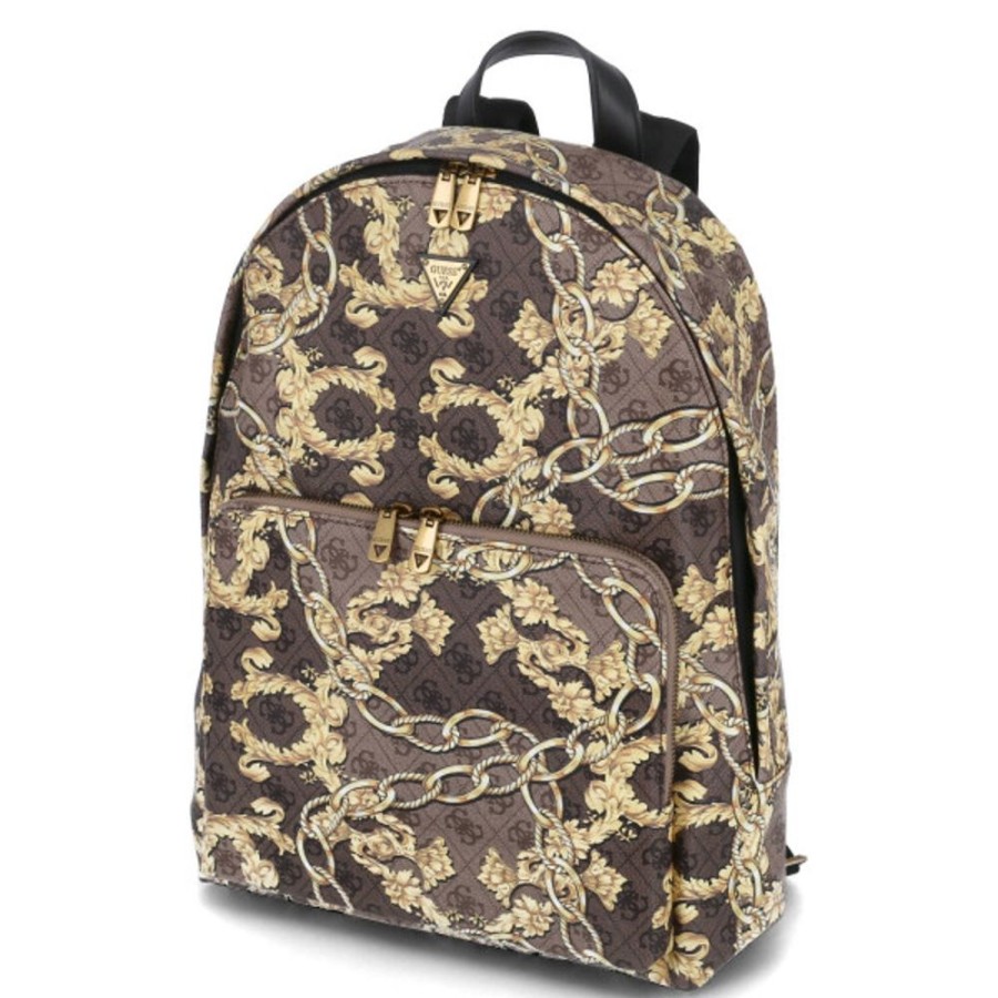 Herren Guess Rucksacke | Guess Rucksack Vezzola Baroque Eco