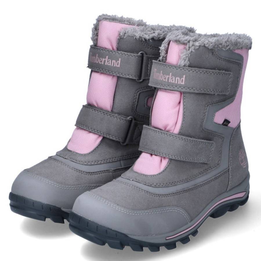 Kinder Timberland Stiefel & Stiefeletten | Timberland Winterstiefeletten Chillberg 2-Strap Gtx